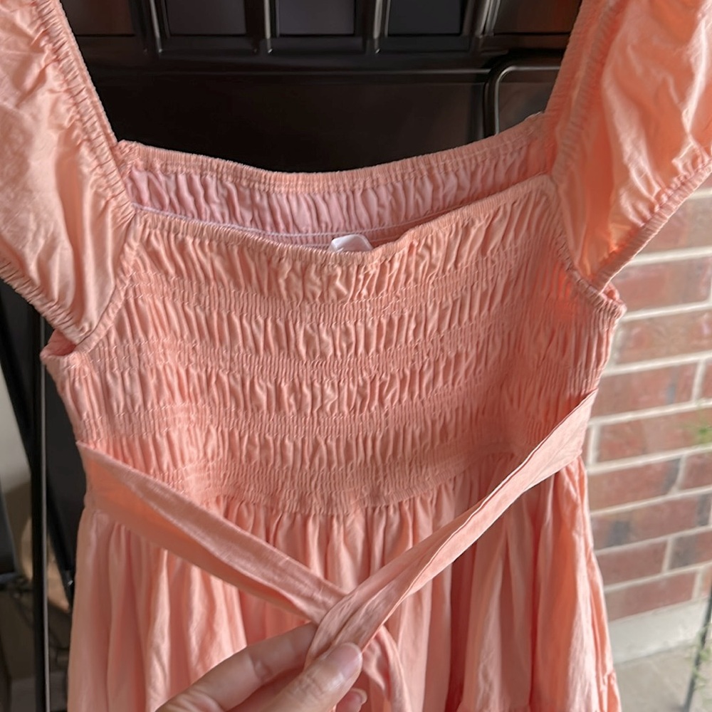 MARBLE Peach Maxi Dress - Picture 6 of 6